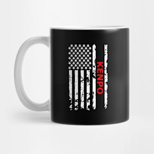 Kenpo Usa Flag Mug